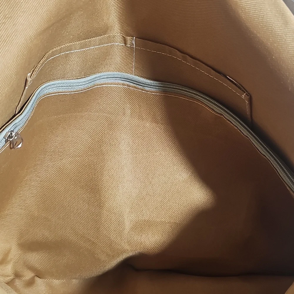 Large Cute Pug Face Dog Tote Bag Festival School Travel Unique Animal Print - Picture 5 of 9